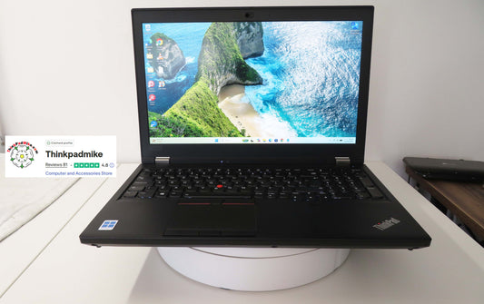 Lenovo ThinkPad P53 i7 *6 CORE* 9750H 2.6Ghz 64GB RAM 256GB + 512GB IPS B\L KB NVIDIA T2000 (1331