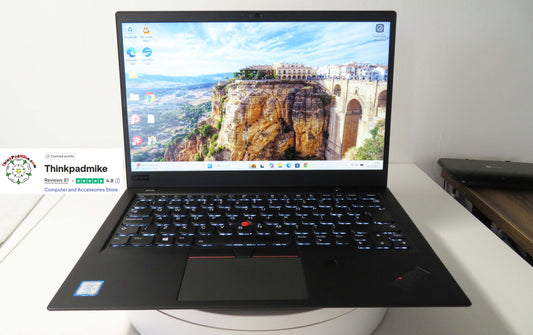 Lenovo ThinkPad x1 Carbon 6th Gen i7 8650U 1.9Ghz 16GB RAM 256GB SSD IPS Screen B\LKB (1314)