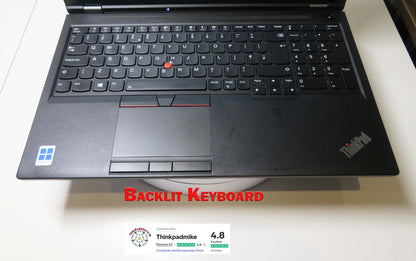 Lenovo ThinkPad P52 i7 *HEX CORE* 8750H 2.20Ghz 32GB RAM 256GB+512GB+256GB+500GB IPS B\L KB NVIDIA P1000 (1097)