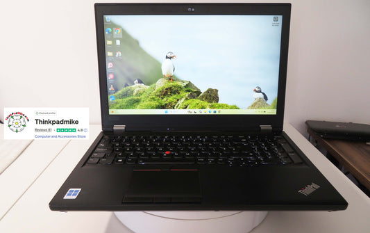 Lenovo ThinkPad P53 i7 *6 CORE* 9750H 40GB RAM 512GB IPS B\L KB NVIDIA T2000 (1330)