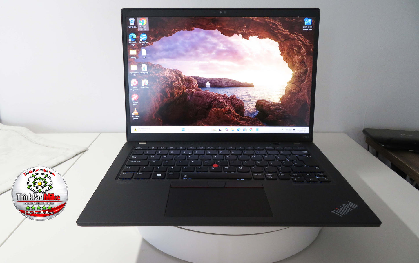 Lenovo ThinkPad P14s i7 1260P *12 Core* 20GB RAM 1TB SSD IPS NVIDIA T550 WIN11 (1381)