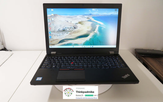 Lenovo ThinkPad P50 i7 6820HQ 32GB RAM 512GB SSD IPS NVIDIA M1000M (1274)
