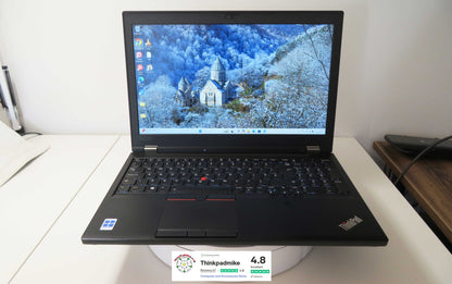 Lenovo ThinkPad P52 i7 *HEX CORE* 8850H 2.6Ghz 64GB RAM 512GB + 128GB IPS B\L KB NVIDIA P2000 WIN11 (1041)