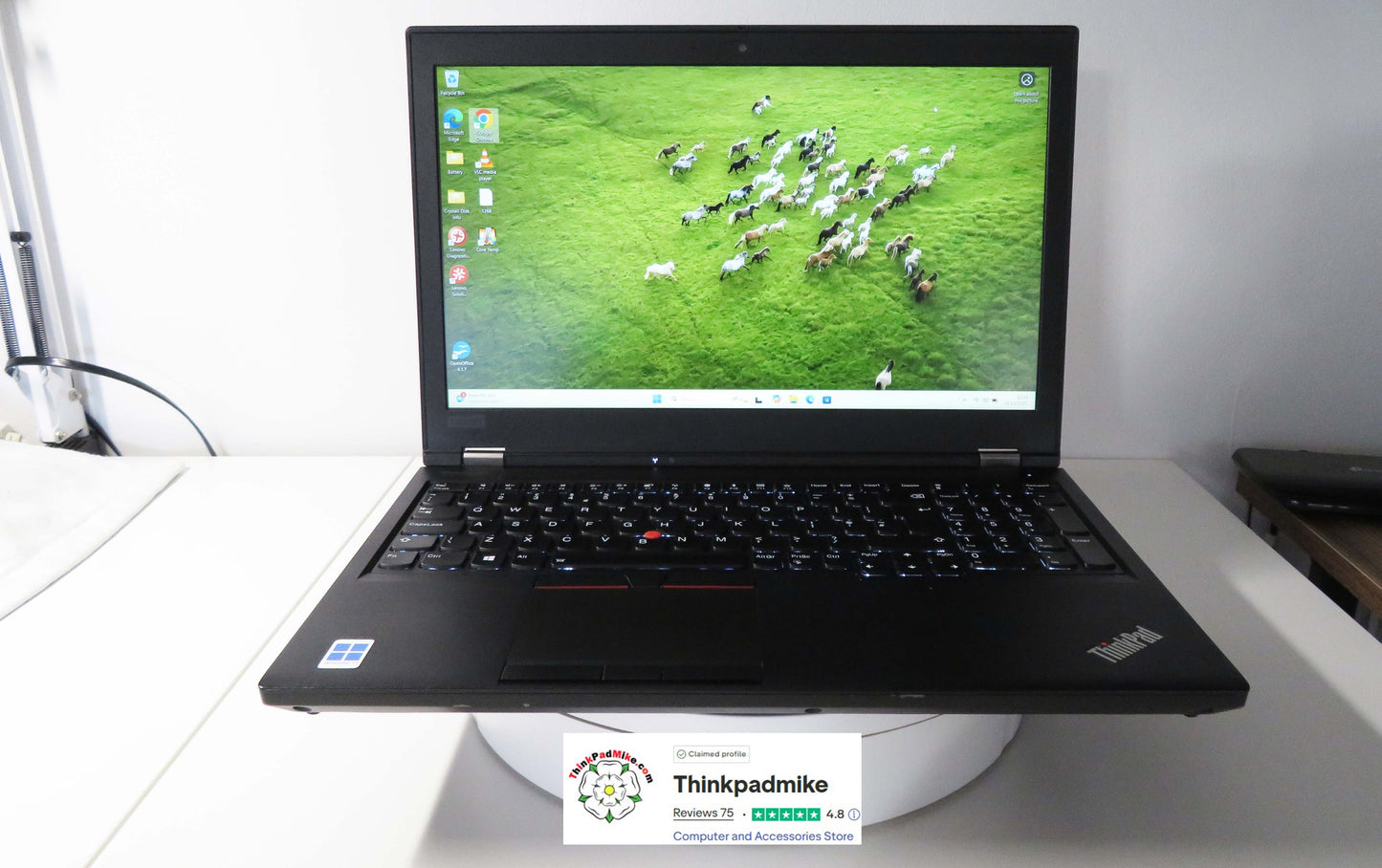 Lenovo ThinkPad P53 i7 *6 CORE* 9750H 2.6Ghz 64GB RAM 512GB IPS B\L KB NVIDIA T2000 (1268)