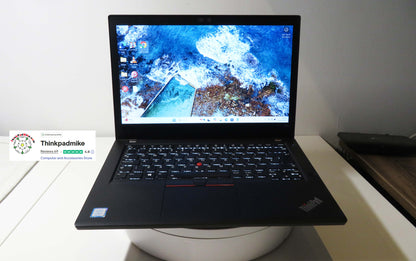 Lenovo ThinkPad T480 i7 8550U 32GB RAM 256GB SSD IPS SCREEN (1237)