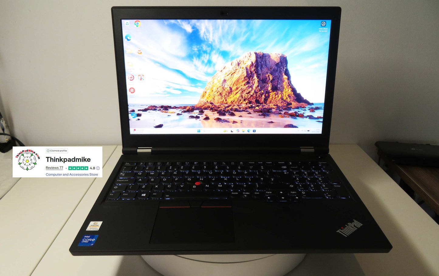Lenovo ThinkPad P15 i7 11850H *8 CORE* 32GB RAM 512GB SSD UHD NVIDIA T1200 (1301)