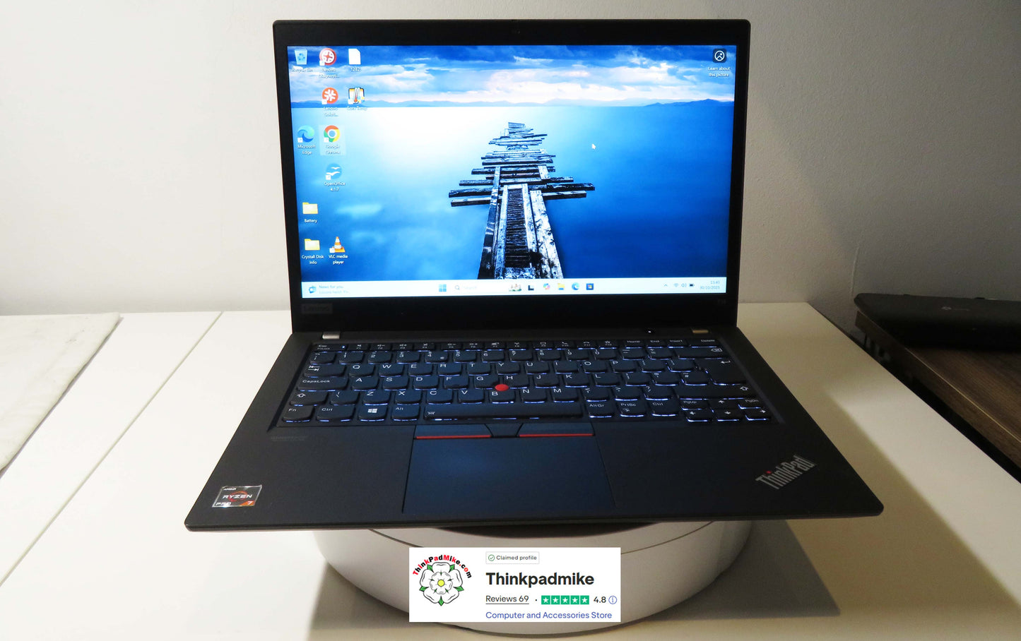 Lenovo ThinkPad T14 AMD Ryzen 7 Pro 8 CORE 32GB RAM 512GB SSD IPS FHD SCREEN B\LKB (1232)