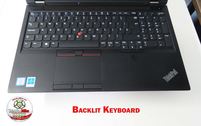 Lenovo ThinkPad P53 i7 *6 CORE* 9850H 2.6Ghz 64GB RAM 1TB SSD IPS B\L KB NVIDIA T1000 (1355)