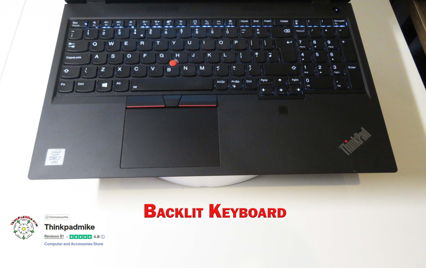 Lenovo ThinkPad P15 gen 1 keyboard