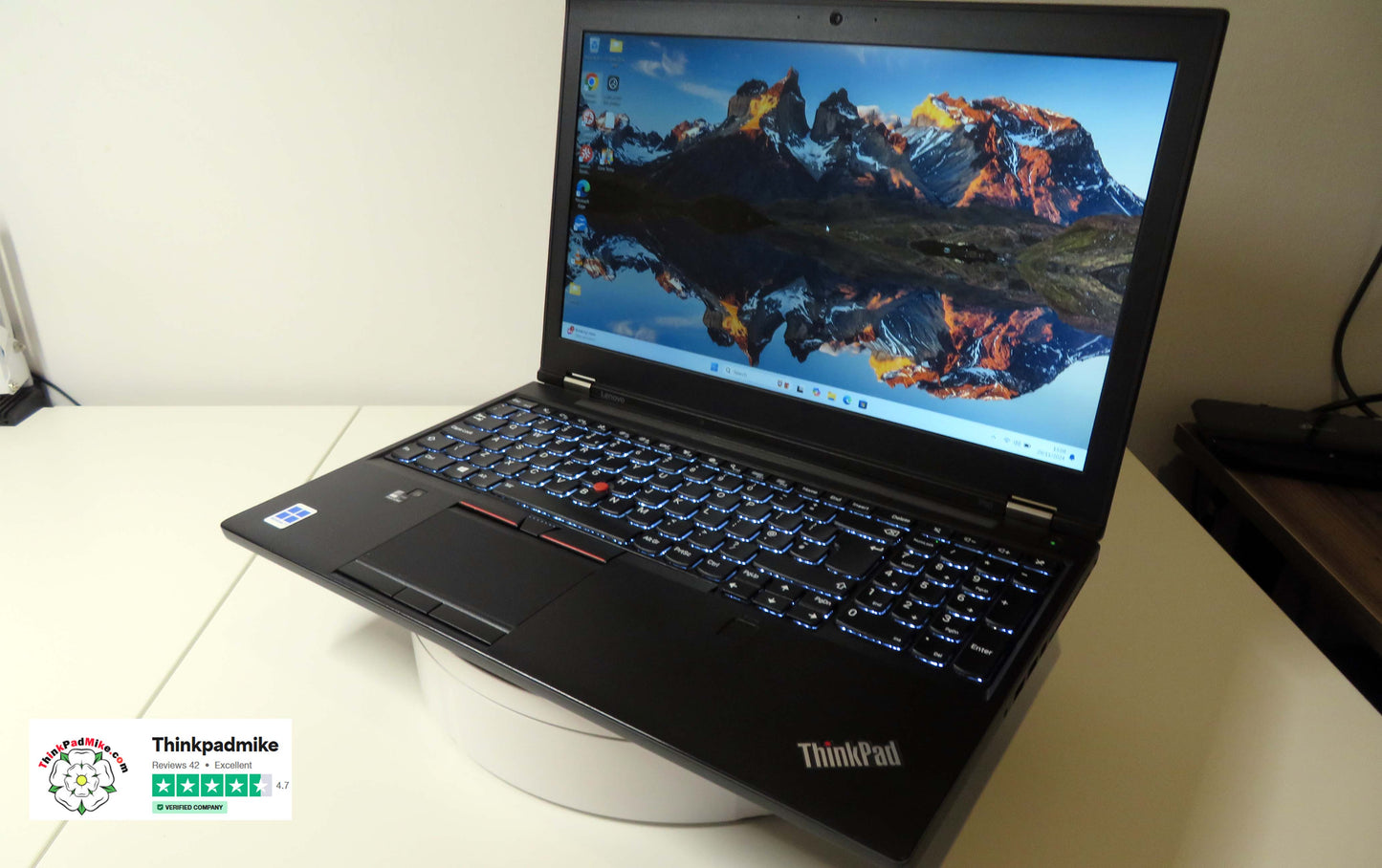 Lenovo ThinkPad P50 i7 6820HQ 48GB RAM 512GB + 256GB SSDs IPS NVIDIA M1000M (1072)