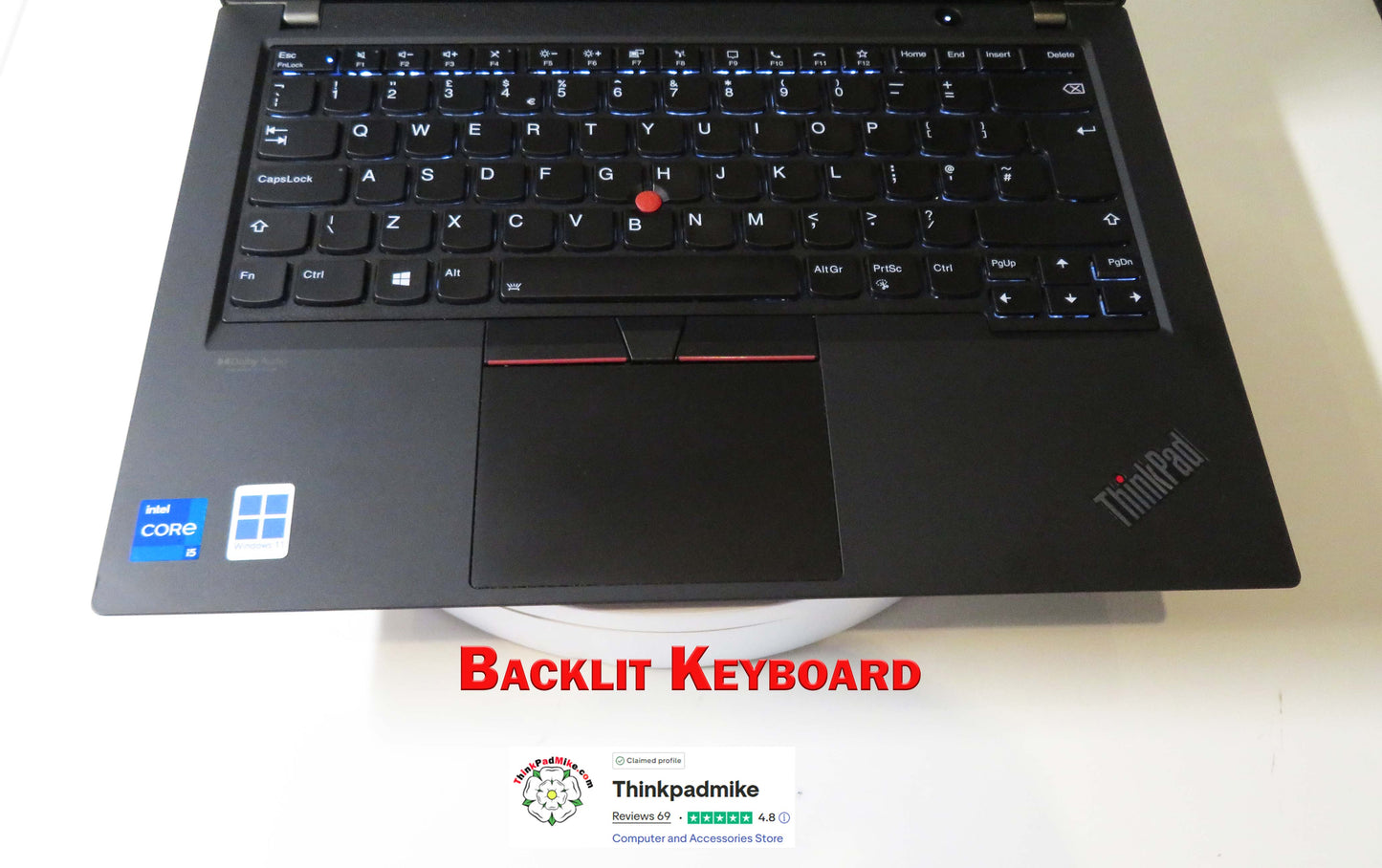 Lenovo ThinkPad T14 i5 1135G7 16GB RAM 256GB SSD IPS FHD SCREEN B\LKB (1233)