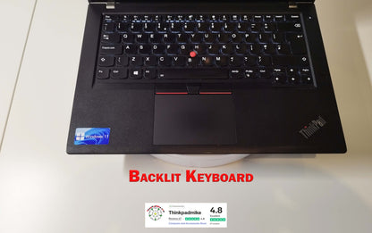 Lenovo ThinkPad T480 i5 8250U 32GB RAM 256GB SSD IPS TOUCH SCREEN (1214)