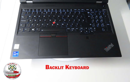 Lenovo ThinkPad P15 i7 11850H *8 CORE* 32GB RAM 512GB SSD UHD NVIDIA T1200 (1388)