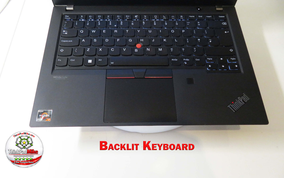 Lenovo ThinkPad P14s AMD Ryzen 7 Pro 8 Core 20GB RAM 512GB SSD IPS Screen (1396)