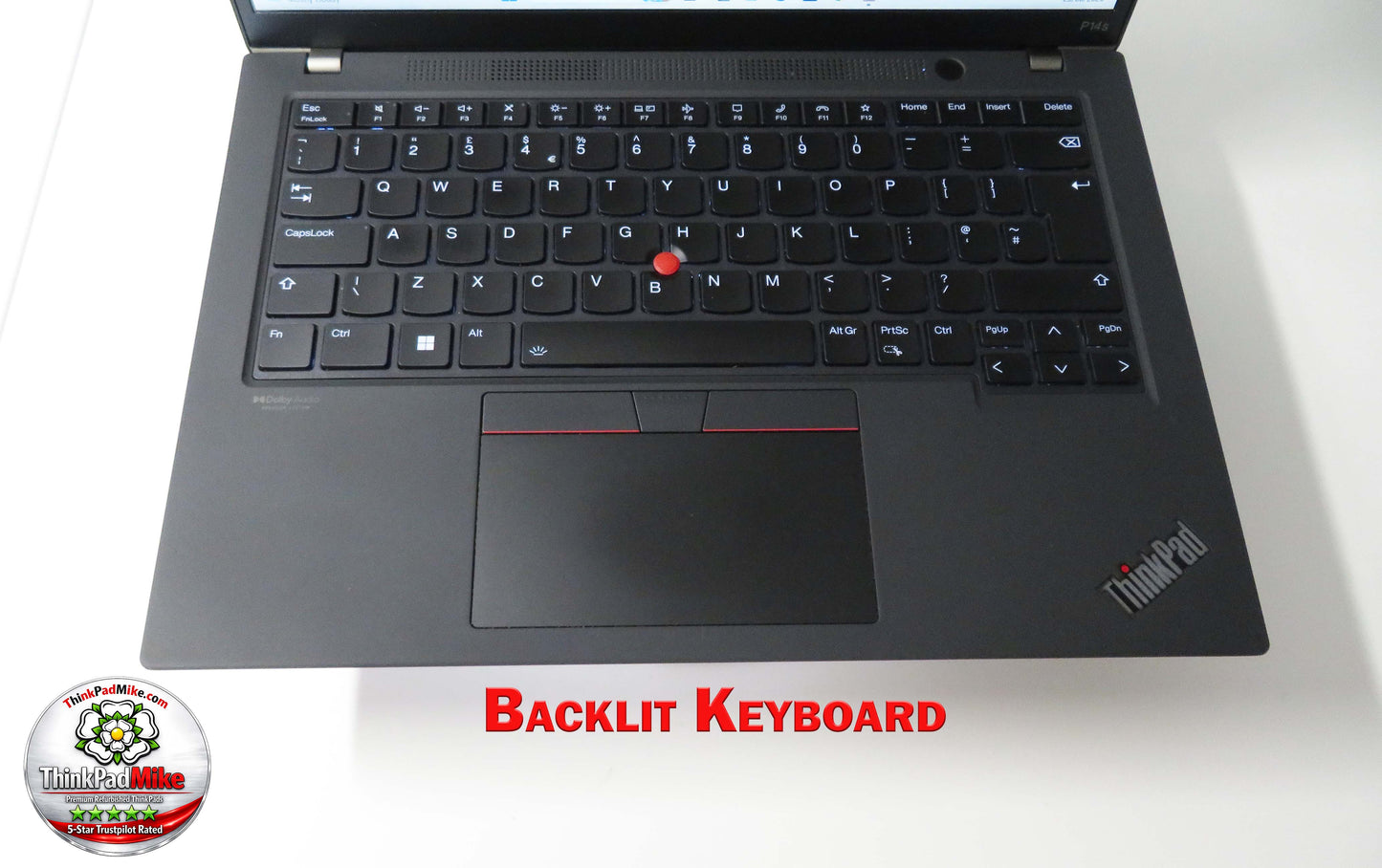 Lenovo ThinkPad P14s i7 1260P *12 Core* 20GB RAM 512GB SSD IPS NVIDIA T550 WIN11 (1380)