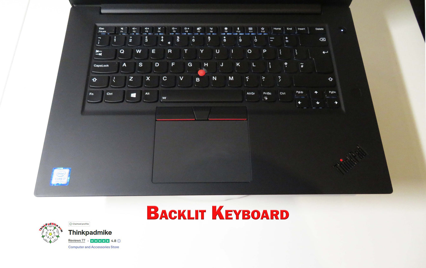 Lenovo ThinkPad P1  Keyboard