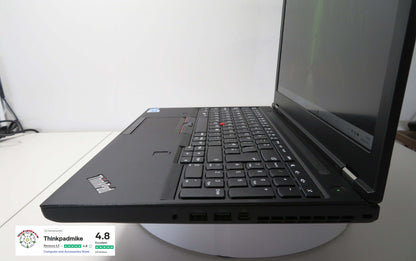 Lenovo ThinkPad P50 i7 6820HQ 48GB RAM 256GB SSD IPS NVIDIA M1000M (1105)
