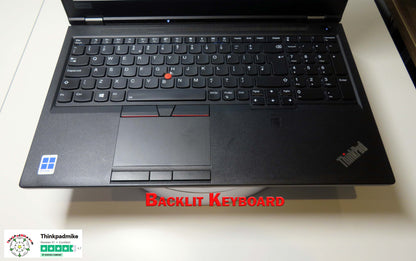 Lenovo ThinkPad P52 i7 *HEX CORE* 8750H 2.20Ghz 32GB RAM 256GB+512GB+256GB+500GB IPS B\L KB NVIDIA P1000 (1097)