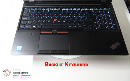 Lenovo ThinkPad P50 i7 6820HQ 64GB RAM 256GB+256GB SSDs IPS NVIDIA M1000M (1108)