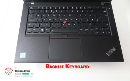 Lenovo ThinkPad T480 i7 8650U 16GB RAM 256GB SSD IPS SCREEN B\L KB (1321)