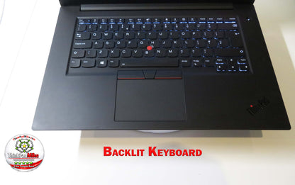 Lenovo ThinkPad x1 Extreme i7 *6 CORE* 9850H 32GB RAM 512GB SSD IPS UHD NVIDIA GTX 1650 (1402)