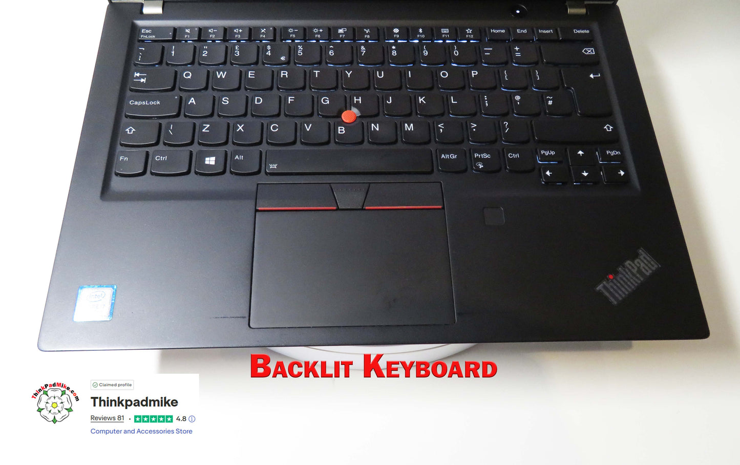 Refurbished Lenovo ThinkPad T490s  Keyboard