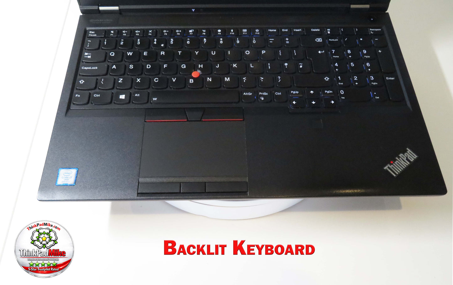 Lenovo ThinkPad P53 i7 *6 CORE* 9750H 2.6Ghz 64GB RAM 1TB SSD IPS B\L KB NVIDIA T1000 (1352)