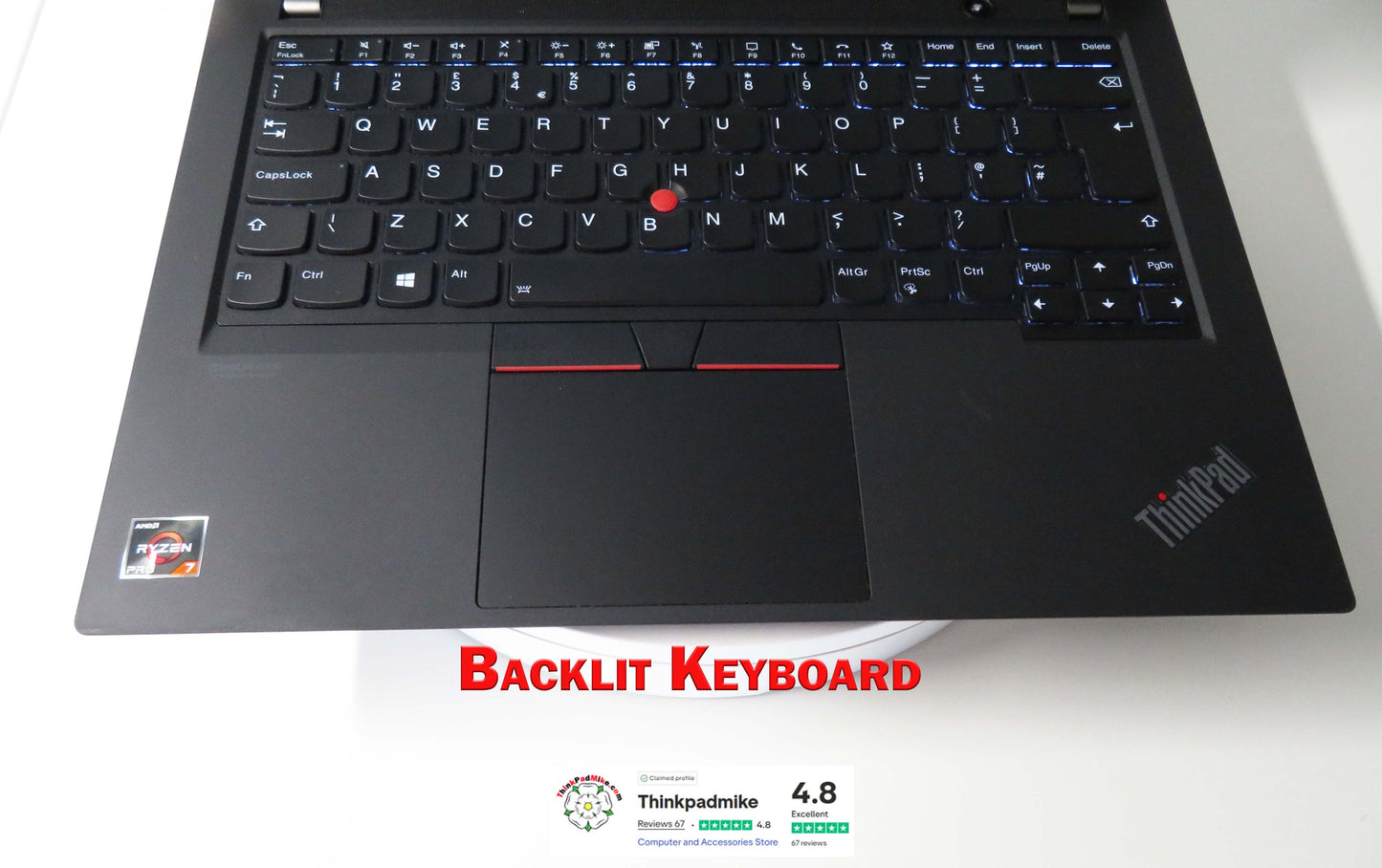 Lenovo ThinkPad T14 AMD Ryzen 7 Pro 8 CORE 32GB RAM 512GB SSD IPS FHD SCREEN B\LKB (1229)