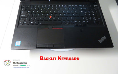 Lenovo ThinkPad P52 i7 *6 CORE* 8850H 2.6Ghz 32GB RAM 512GB SSD IPS B\L KB NVIDIA P1000 (1313)