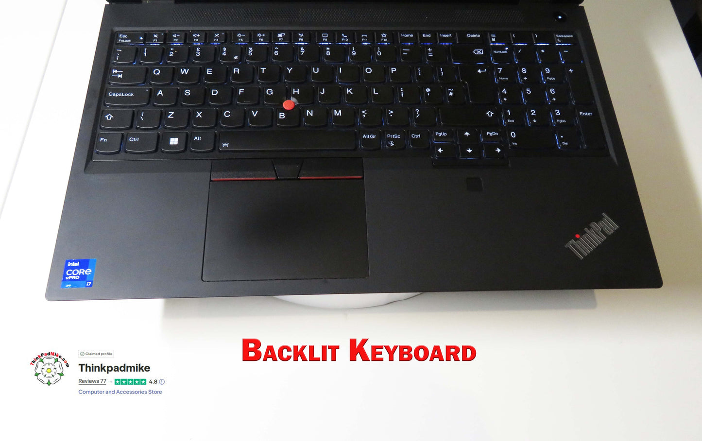 Lenovo ThinkPad P15 i7 11850H *8 CORE* 32GB RAM 512GB SSD IPS NVIDIA RTX A2000 (1302)