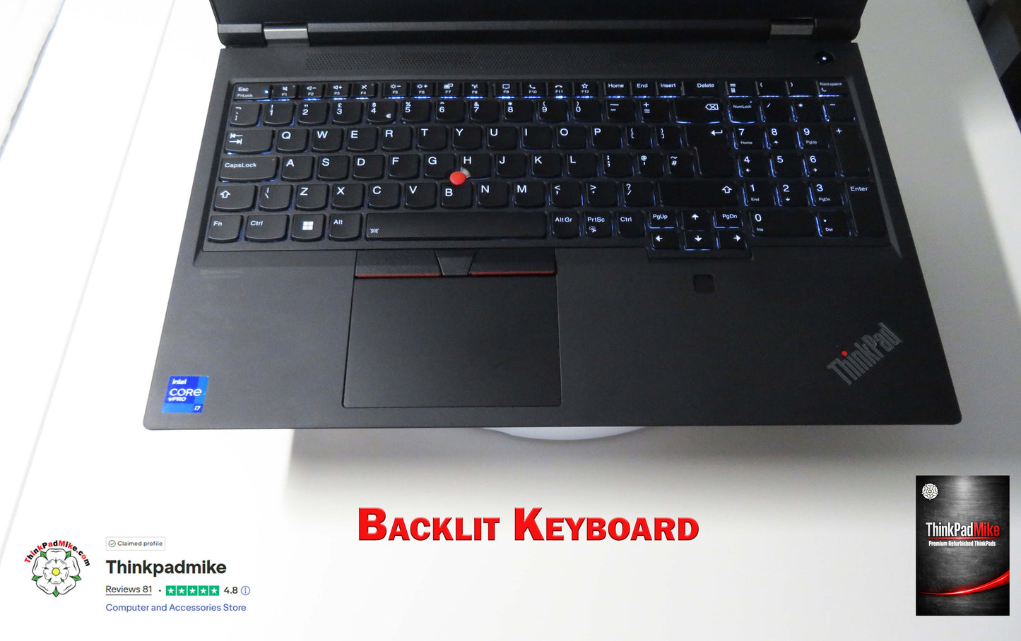 Lenovo ThinkPad P15 i7 11850H *8 CORE* 32GB RAM 1TB SSD IPS NVIDIA T1200 (1336)