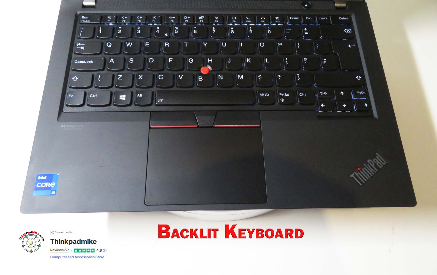 Lenovo ThinkPad T14 i5 1135G7 16GB RAM 256GB SSD IPS FHD SCREEN B\LKB (1235)