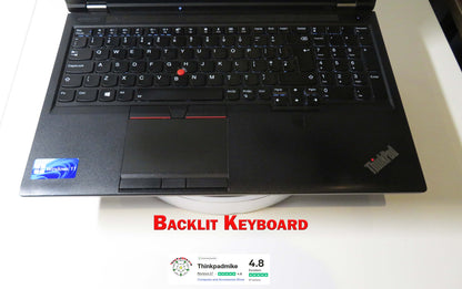 Lenovo ThinkPad P53 i7 *HEX CORE* 9850H 2.6Ghz 40GB RAM 512GB + 512GB IPS B\L KB NVIDIA T2000 (1220)