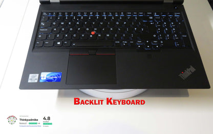 Lenovo ThinkPad P15 i7 10850H *6 CORE* 64GB RAM 512GB SSD IPS NVIDIA T2000 (1212)