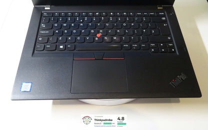 Lenovo ThinkPad T480 i7 8550U 16GB RAM 256GB SSD IPS SCREEN (1227)