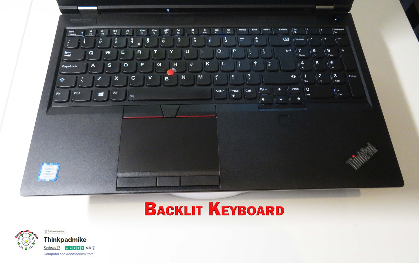 Lenovo ThinkPad P53 Keyboard