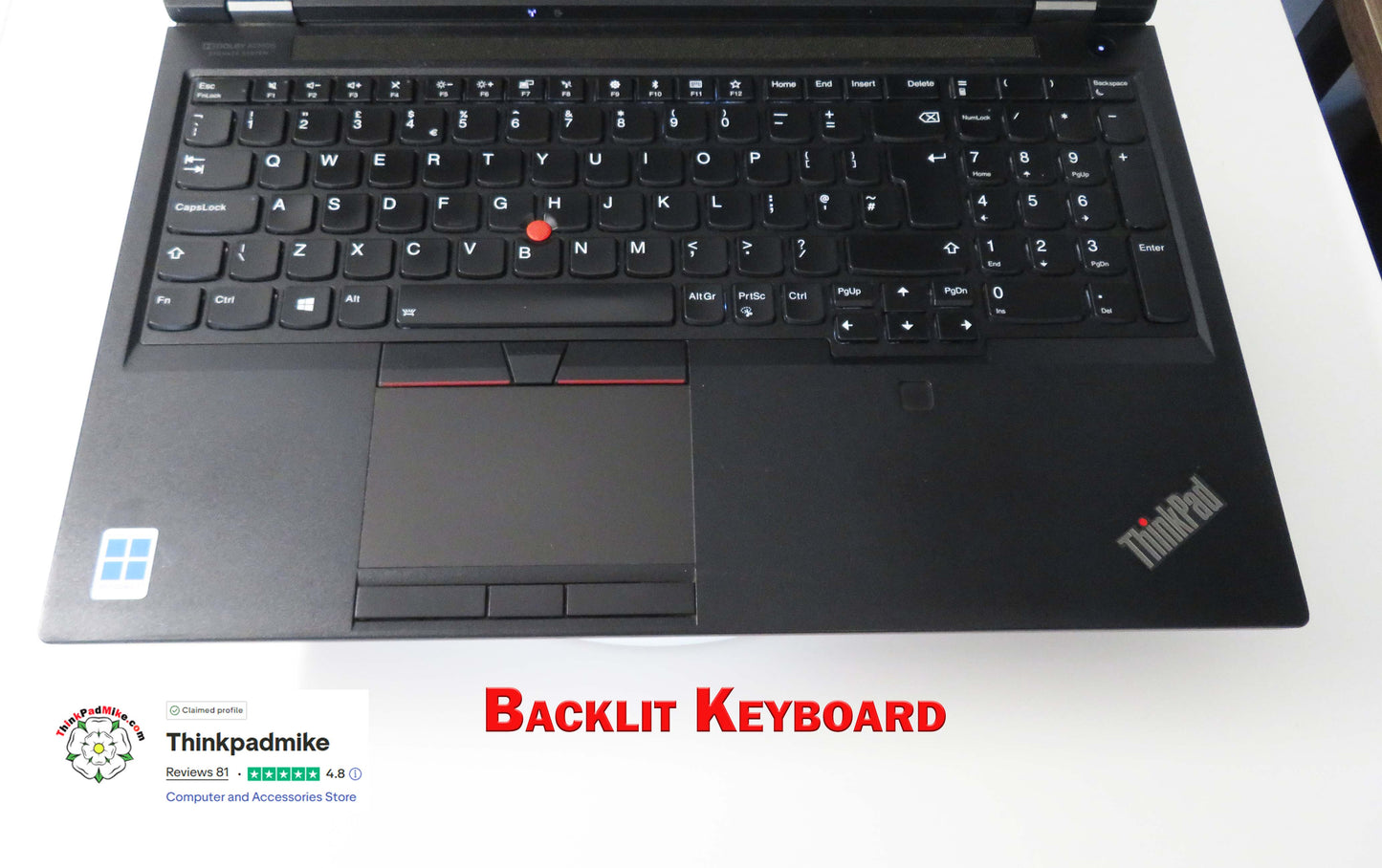 Lenovo ThinkPad P53 i7 *6 CORE* 9750H 40GB RAM 512GB IPS B\L KB NVIDIA T2000 (1330)