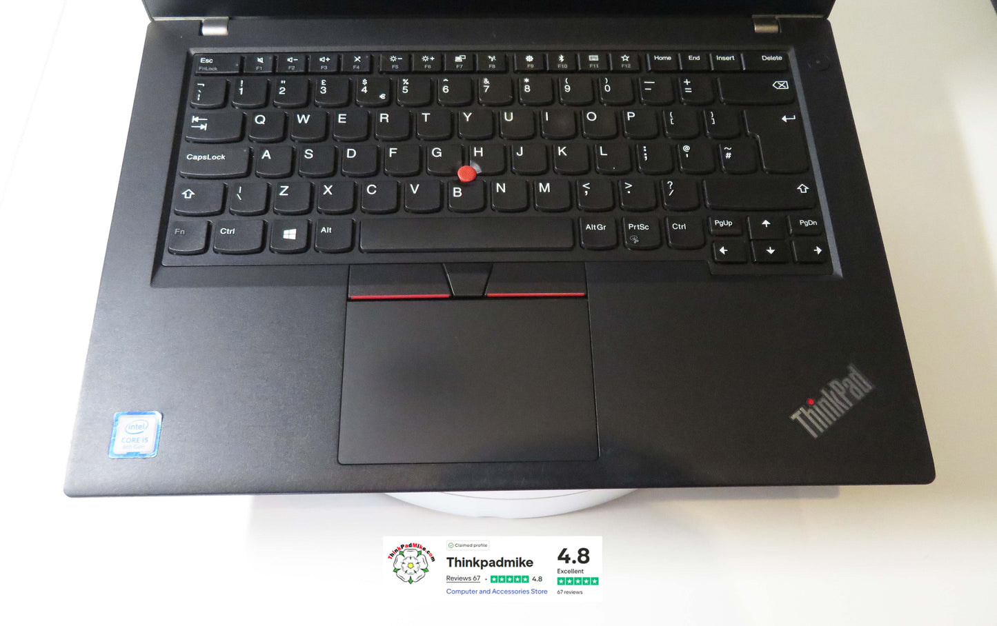 Lenovo ThinkPad T480 i5 8250U 16GB RAM 256GB SSD IPS SCREEN WIN11 (1228)