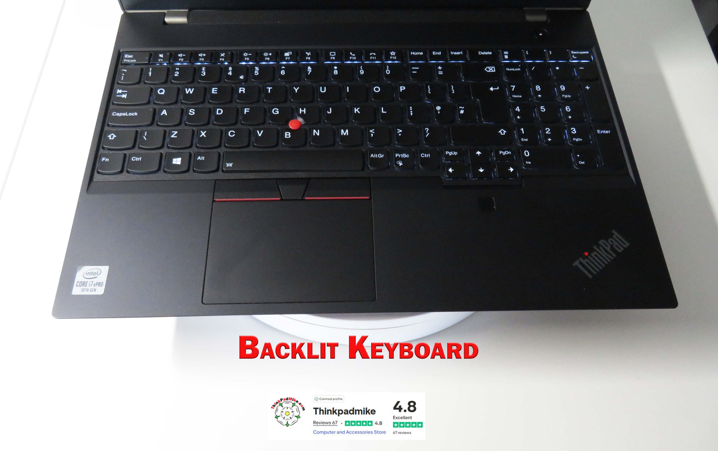 Lenovo ThinkPad P15v i7 10850H *6 CORE* 32GB RAM 512GB SSD IPS NVIDIA P620 WIN11 (1225)