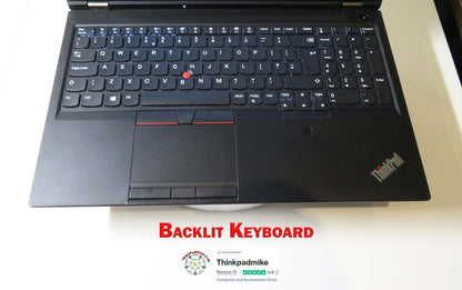 Lenovo ThinkPad P52 i7 *6 CORE* 8750H 2.2Ghz 40GB RAM 256GB SSD IPS B\L KB NVIDIA P1000 (1278)