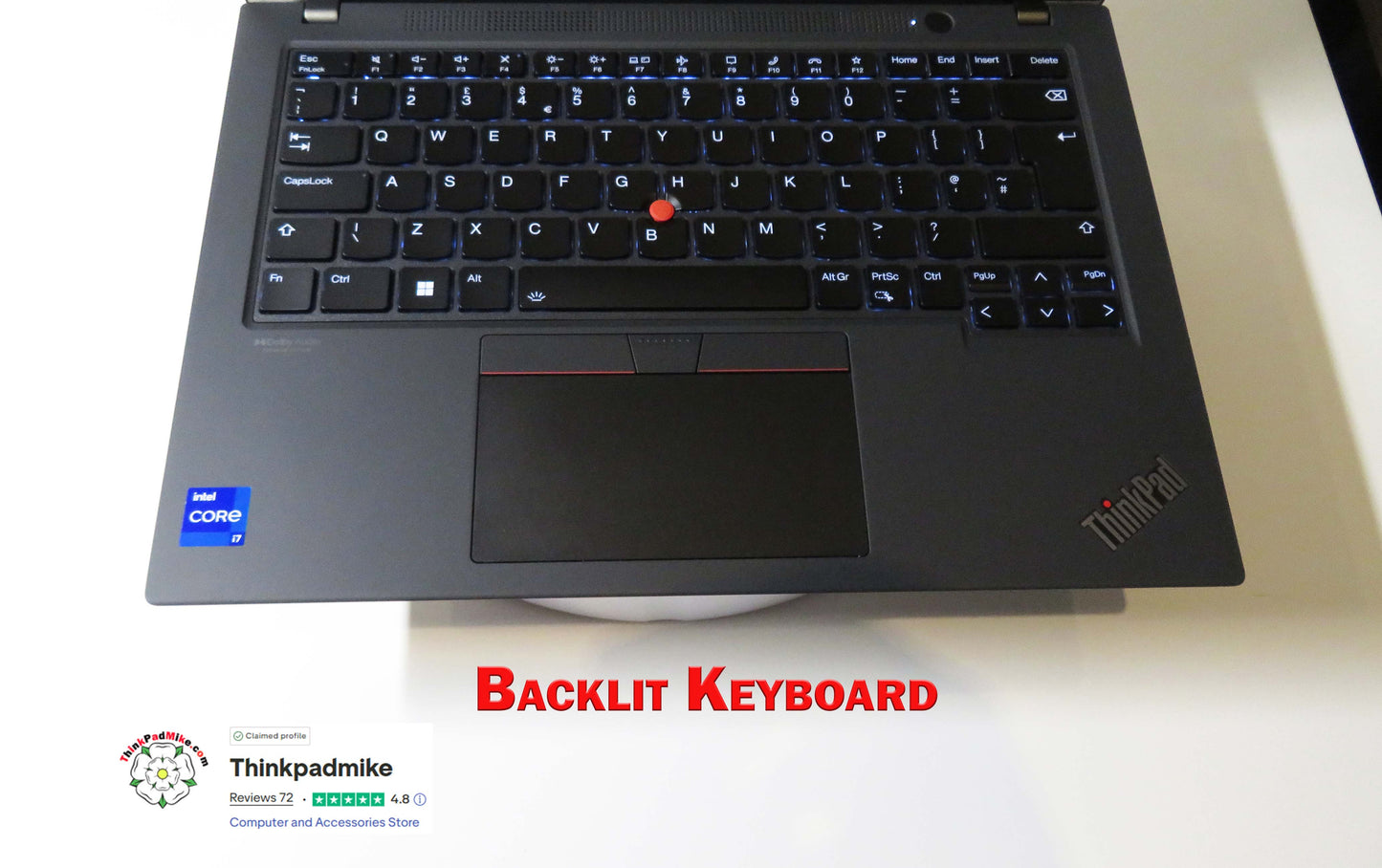 Lenovo ThinkPad P14s i7 1260P **12 Core** 32GB RAM 512GB SSD IPS TOUCH NVIDIA T550 WIN11 (1244)