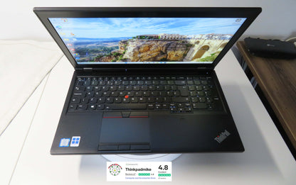 Lenovo ThinkPad P52 i7 *HEX CORE* 8850H 2.6Ghz 64GB RAM 512GB + 120GB IPS B\L KB NVIDIA P2000 WIN11 (1151)