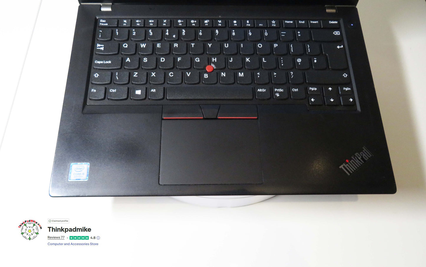 Lenovo ThinkPad T480 i5 Keyboard