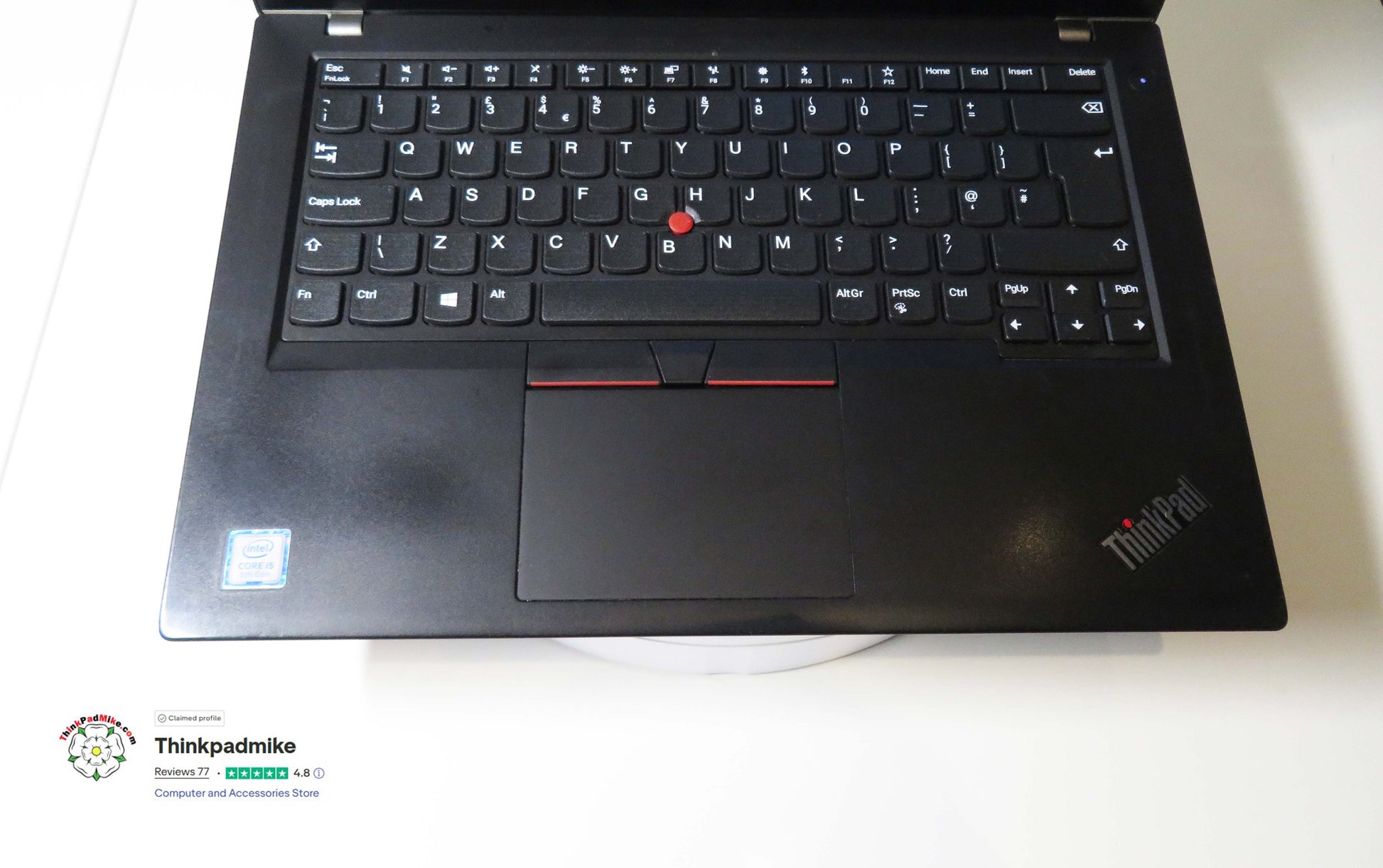 Lenovo ThinkPad T480 i5 Keyboard