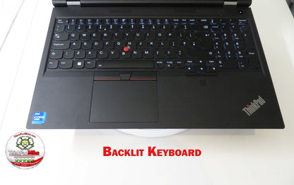 Lenovo ThinkPad P15 i7 11850H *8 CORE* 32GB RAM 512GB SSD UHD NVIDIA T1200 (1399)