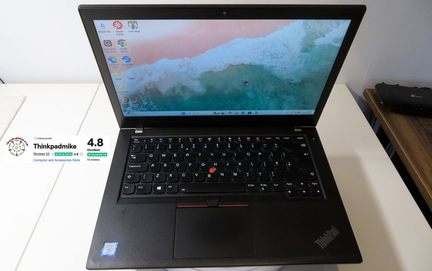 Lenovo ThinkPad T480 i7 8650U 64GB RAM 256GB + 512GB SSDs IPS SCREEN B\L KB (1134)