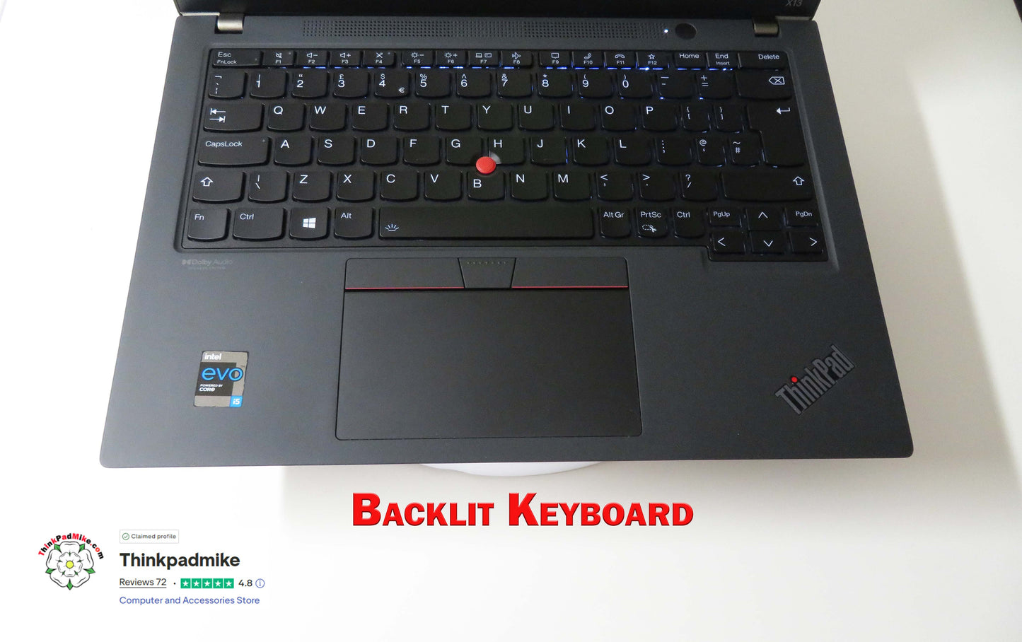 Lenovo ThinkPad x13 Gen 2 i5 1135G7 8GB RAM 256GB SSD WUXGA IPS SCREEN B\LKB (1243)