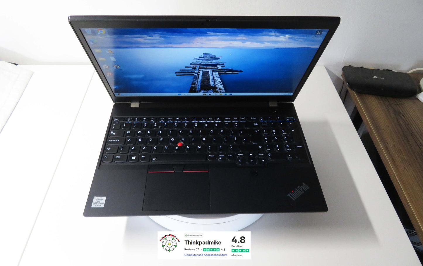 Lenovo ThinkPad P15v i7 10850H *6 CORE* 32GB RAM 512GB SSD IPS NVIDIA P620 WIN11 (1225)