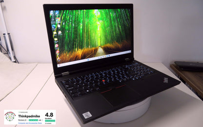 Lenovo ThinkPad P15 i7 10850H *6 CORE* 64GB RAM 512GB + 512GB SSDs IPS NVIDIA T2000 WIN11 (1142)