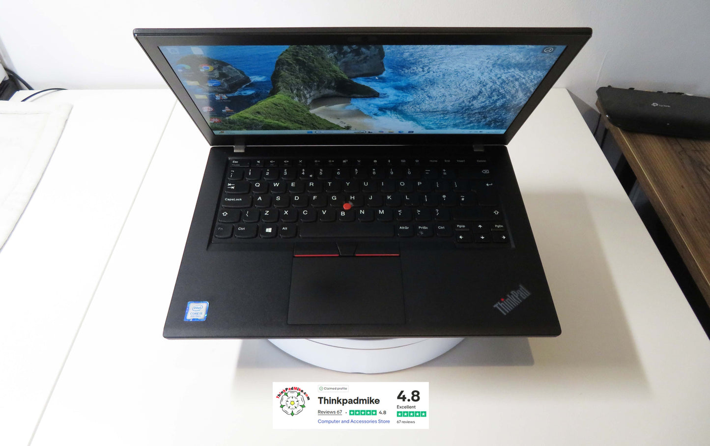 Lenovo ThinkPad T480 i5 8250U 16GB RAM 256GB SSD IPS SCREEN WIN11 (1228)